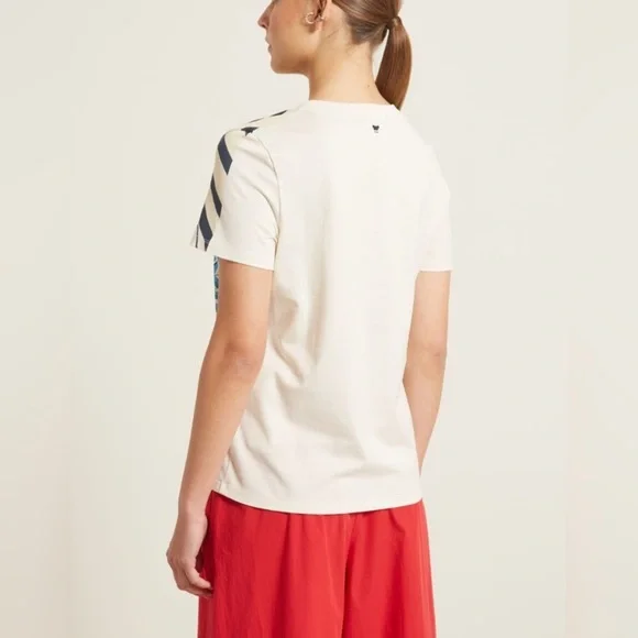SOLD! Weekend Max Mara Label-cut Cotton T-shirt with Print Size: Various - Picture 5 of 14